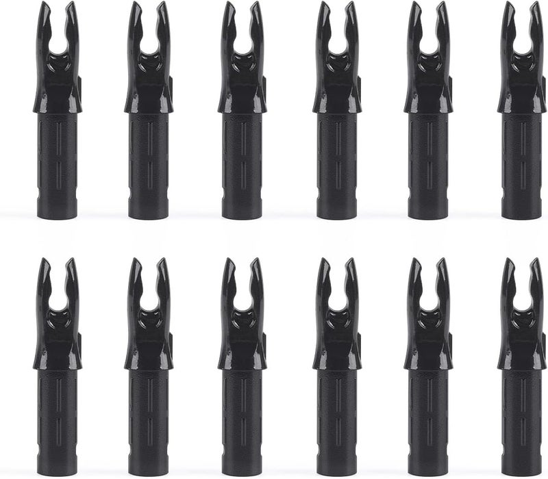 Yls 30Pcs Archery Arrow Nocks 0.246 inch Inside Diameter Inserts 6.20mm Carbon Arrows Nock for Archery Standard Size DIY Arrows Hunting Shooting - Image 1